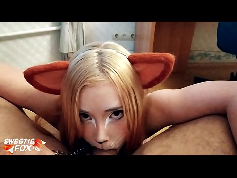 ❤️ Kitsune proguta kurac i spermu u usta ☑  Seks u pornografiji bs.analpics.ru ❤